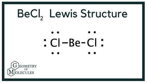 Becl2 Lewis Structure