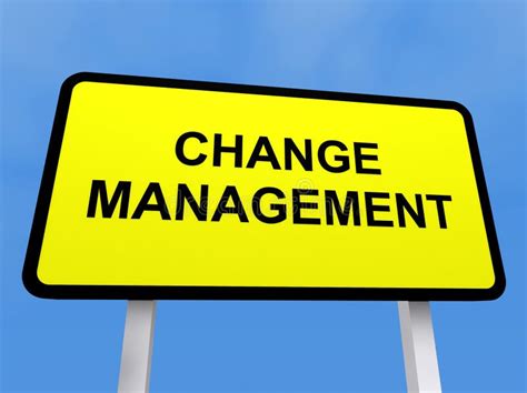 Change Management Sign Stock Illustration Illustration Of Copy 12316372