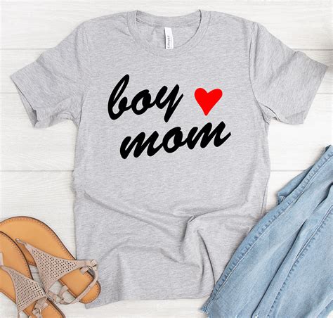 Boy Mom Shirt Boy Mom T Shirt Mom T Shirt Mom Life Shirt Etsy Italia