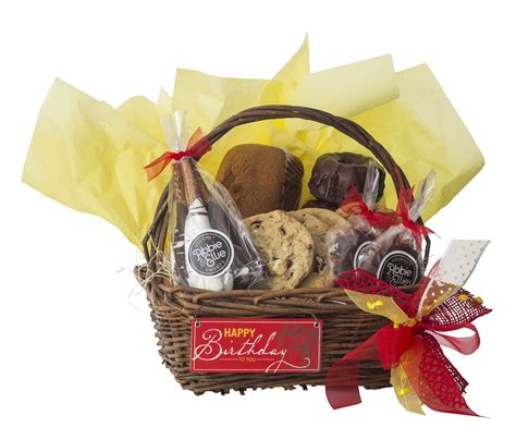 Maybe you would like to learn more about one of these? Happy Birthday Basket | Birthday basket, Client gift ...
