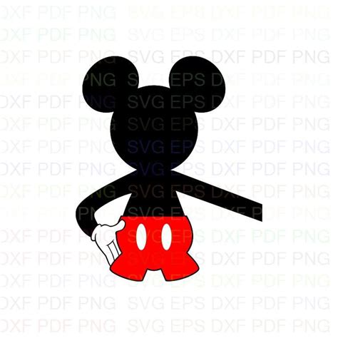 Mickey Mouse Svg Cut