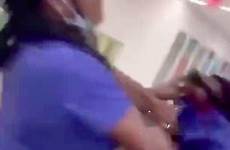 nurses filmed brawling violently brawled shocking