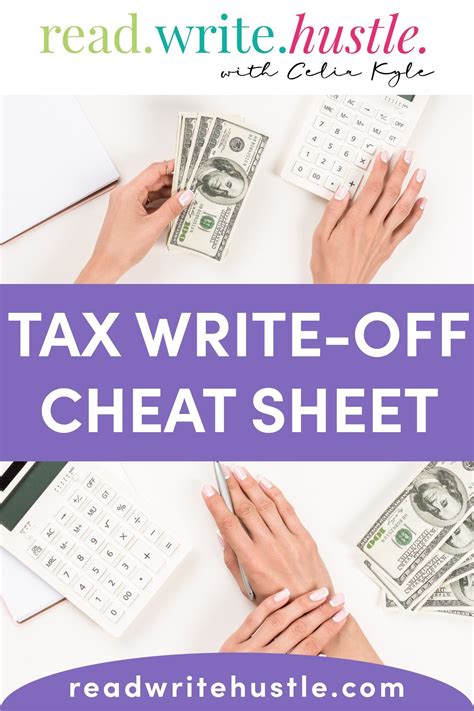 Tax Write Off Template