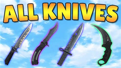 All Knives Animations Csgo Youtube