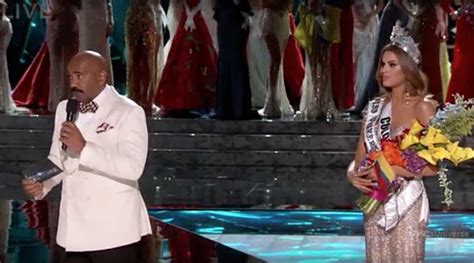 Steve Harvey Apologizes After Crowning The Wrong Miss Universe Watch Towleroad Gay News