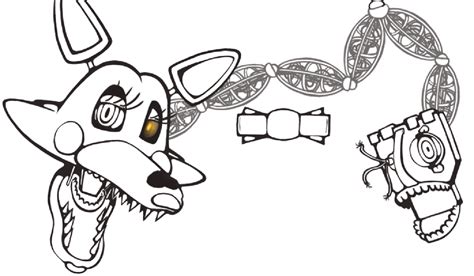 35 Awesome Photos Mangle Coloring Page Happy V Day Foxy X Mangle