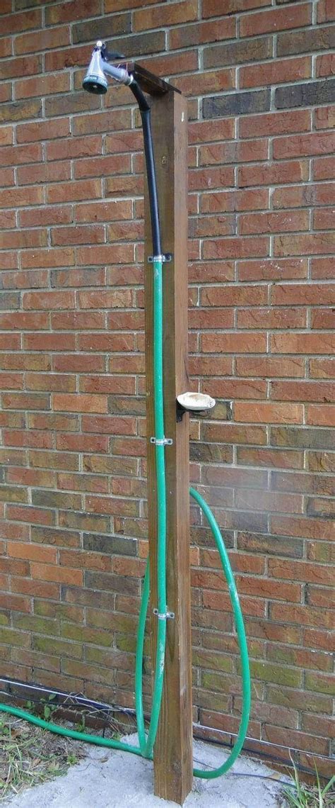 How To Make Outdoor Shower Using