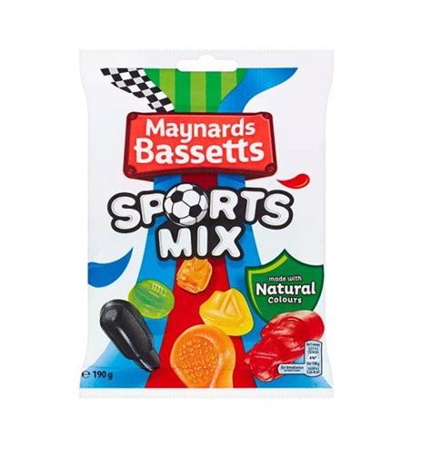 Maynards Bassetts Sports Mix 165g Toms Confectionery Warehouse