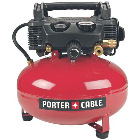 Porter Cable Product Details For 6 Gallon Oil Free Pancake Compressor