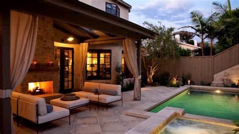 Small yard landscaping ideas designs. Modern Backyard Small Backyard With Pool Landscaping ...