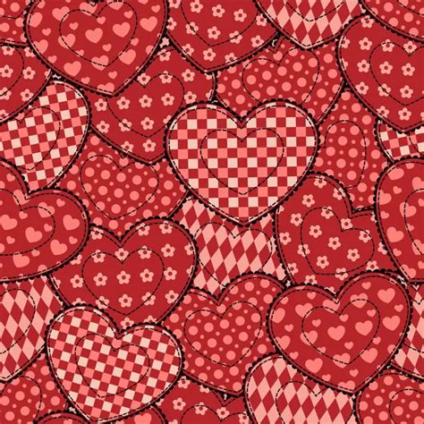 Hearts Seamless Pattern — Stock Vector © Leonardi 1802221