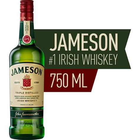 Jameson Triple Distilled Irish Whiskey 750 Ml Delivery Or Pickup Near