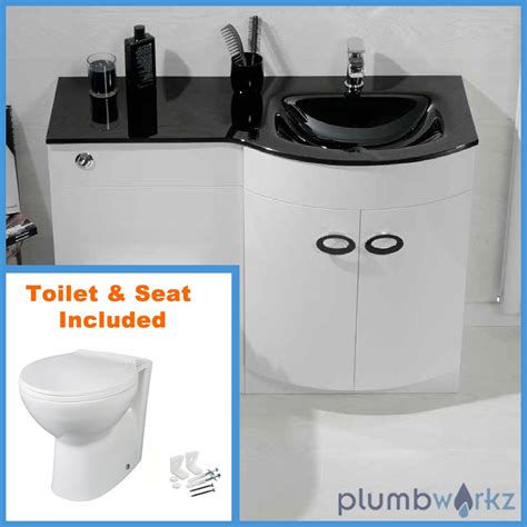 Today many of us live in small apartments and face the problem of lack of space. D Shape Bathroom Vanity Unit Basin Sink Bathroom WC Unit ...