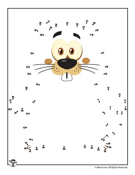 In fact, most kindergarten activities for kids are learning games which lead to. Groundhog Dot to Dot Printable | Woo! Jr. Kids Activities