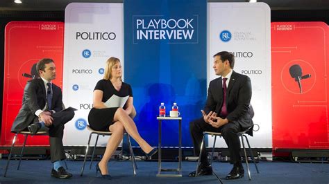 Full Video Of Playbook Interview Sen Marco Rubio Politico