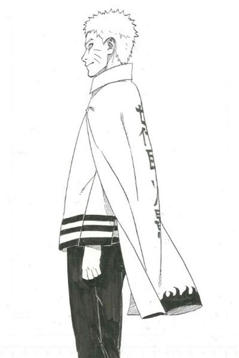 Naruto Hokage Drawing