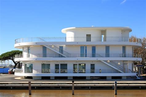 A Nautical Inspired Building Designed For A Marina In France