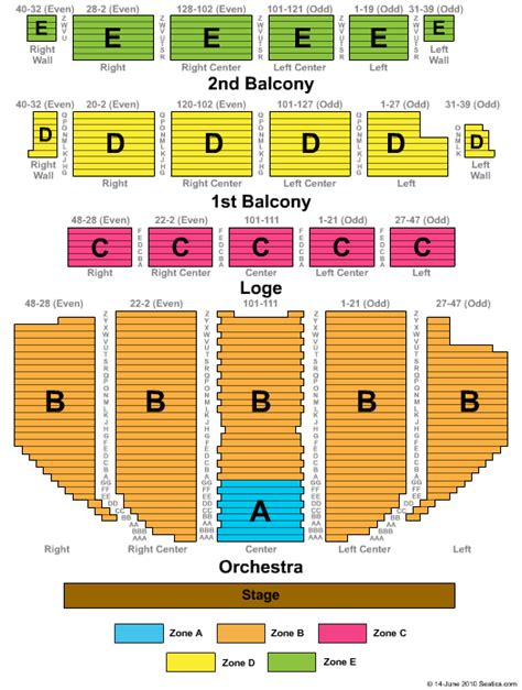 Palace Theatre Albany Seating Chart Palace Theatre