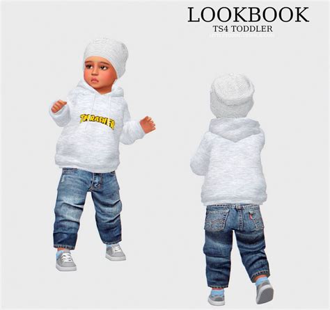 Hoodie By Descargassims Link Jeans By Littletodds Simfileshare No