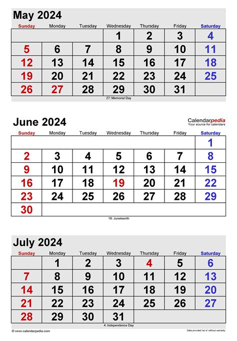 May Calendar June 2024 February 2024 Calendar Printable