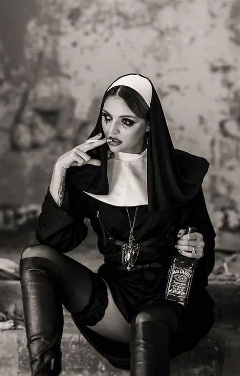 Pin By Robert Tully On Goth Beauty In 2023 Nun Costume Dark Beauty Photography Goth Women