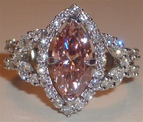 Pink Diamonds Jewelry Moissanite Diamond Rings Diamond Jewelry