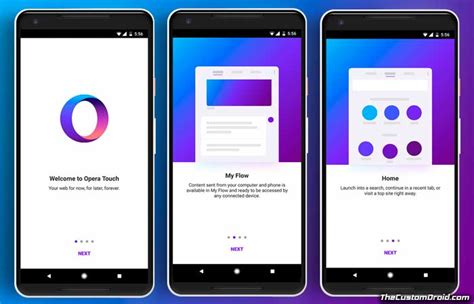 Download Opera Touch Browser For Android Apk