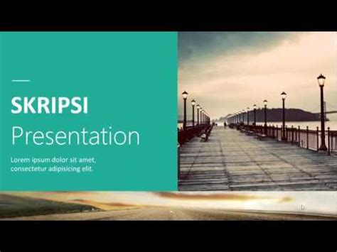 Skripsi Presentation Powerpoint Template - YouTube