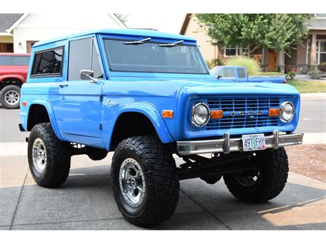 Classic Ford Bronco For Sale On