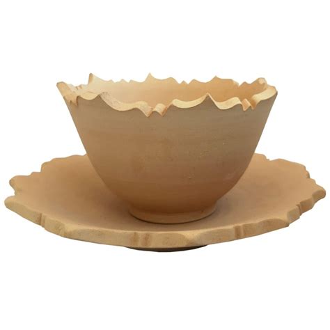 Decorative Pottery Plate And Bowl Model Hamoon Shopipersia
