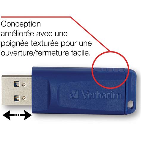 Verbatim 8gb Usb Flash Drive 5pk Blue