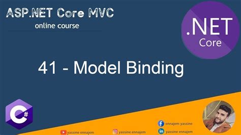 Model Binding In Asp Net Core In Darija Arabic Youtube