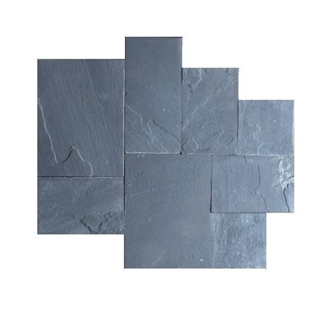 Bluestone Natural Cleft Blue Pattern