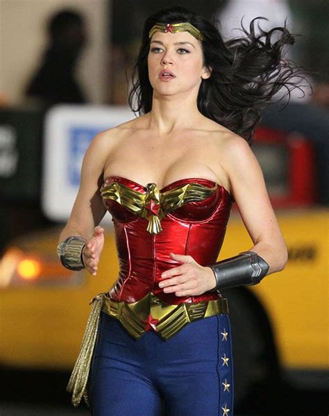 Adrianne Palicki As Wonder Woman Tv Pilot Superhero Dress Katy Perry Photos Wonder