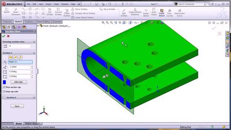 Solidworks Emulate The Hole Series At Part Level Using The Sketch