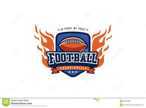 Football Badge Logo Design T Shirt Sport Team Identity