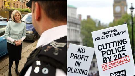 Home Secretary To Cops Put Up And Shut Up Politics News Sky News