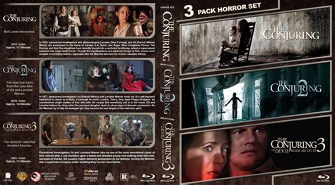 The Conjuring Triple Feature Custom Blu Ray Cover Dvdcovercom