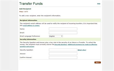 Send Money With Interac E Transfer Td Canada Trust