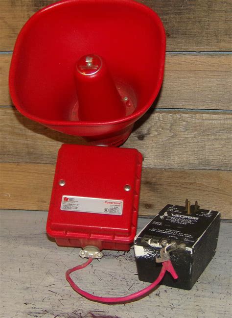 Vintage Red Federal Signal Siren Alarm Model Ashp Series A1 Etsy