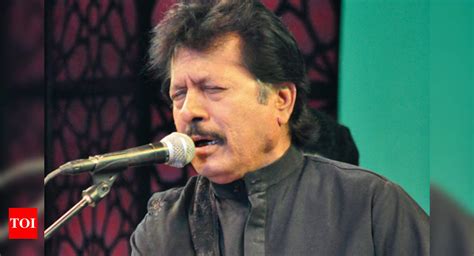 Pakistani Folk Singer Attaullah Khan Performed During A Sufi Concert At