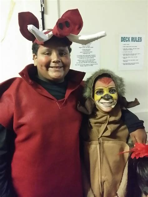 Lion King Jr Pumba And Timon Costumesso Much Fun Making These