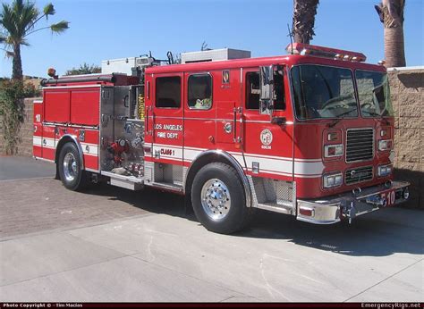 Seagrave Marauder Ii Pumper Los Angeles Fire Department Emergency