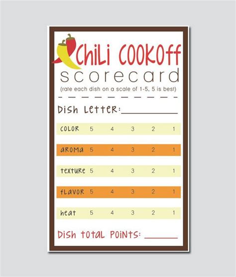 Chili Cook Off Rules Printable Printable Word Searches