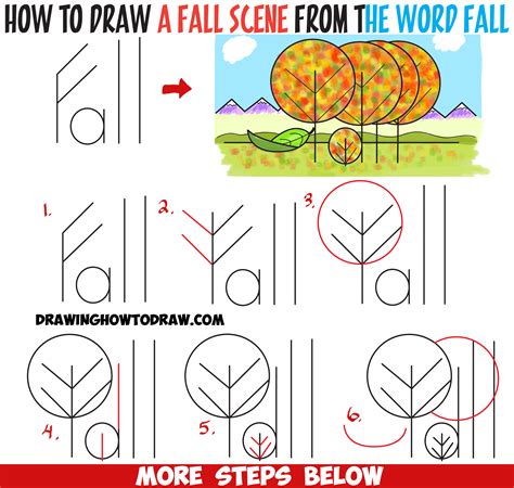 Https://techalive.net/draw/how To Draw A Autumn Scene