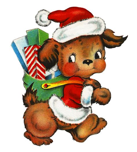 Download High Quality Dog Clipart Christmas Transparent Png Images
