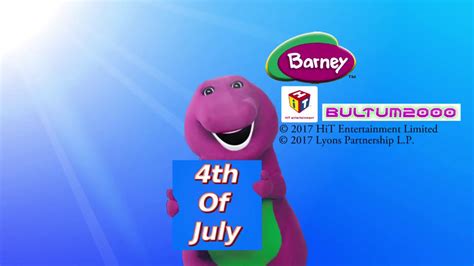 4th Of July Presents Barney💜💚💛 Custom Audio Subscribe Youtube