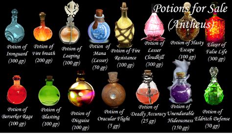 Dandd Potions Dungeons And Dragons Homebrew Dnd Crafts Potions