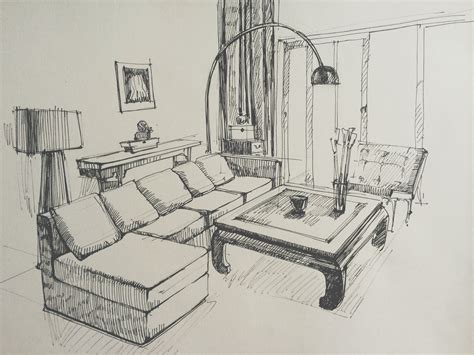 living room sketch interior design sketches interior design drawings
