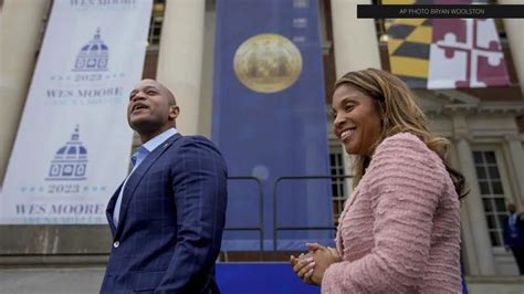 Wes Moore Sworn In As Marylands First Black Governor